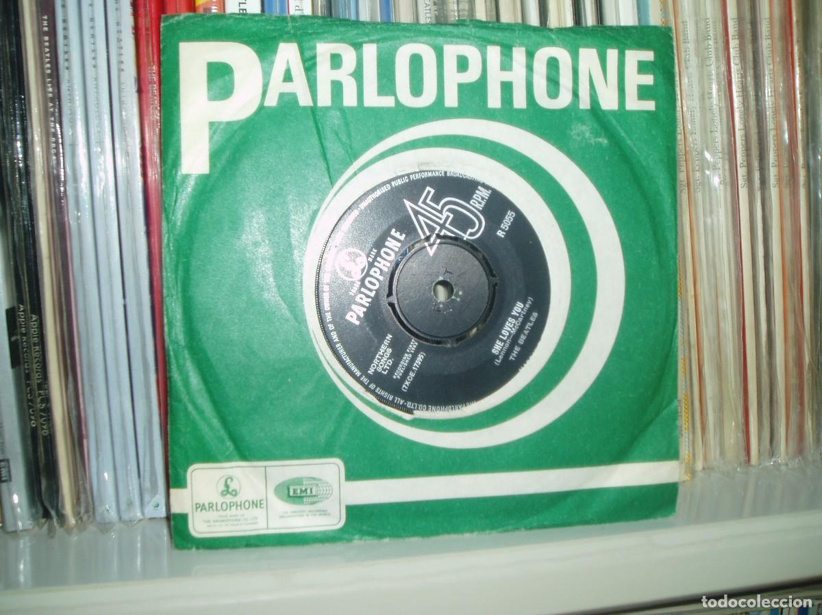 Discos de vinilo: BEATLES She loves you UK - Foto 1