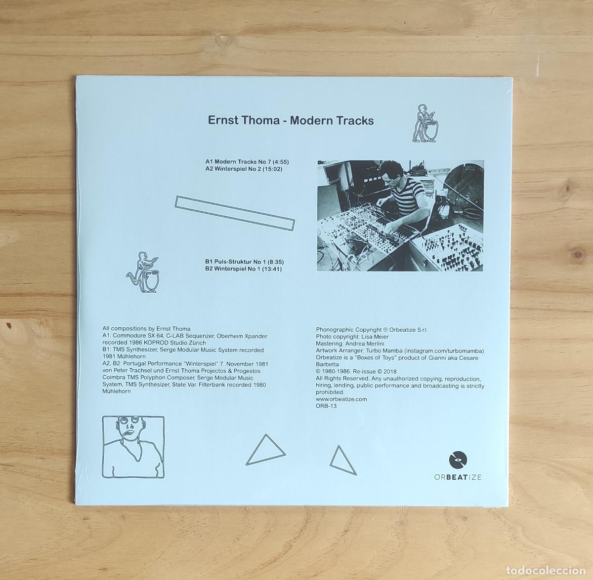 Discos de vinilo: Ernst Thoma - Modern Tracks (2018) LP Nuevo - Foto 2