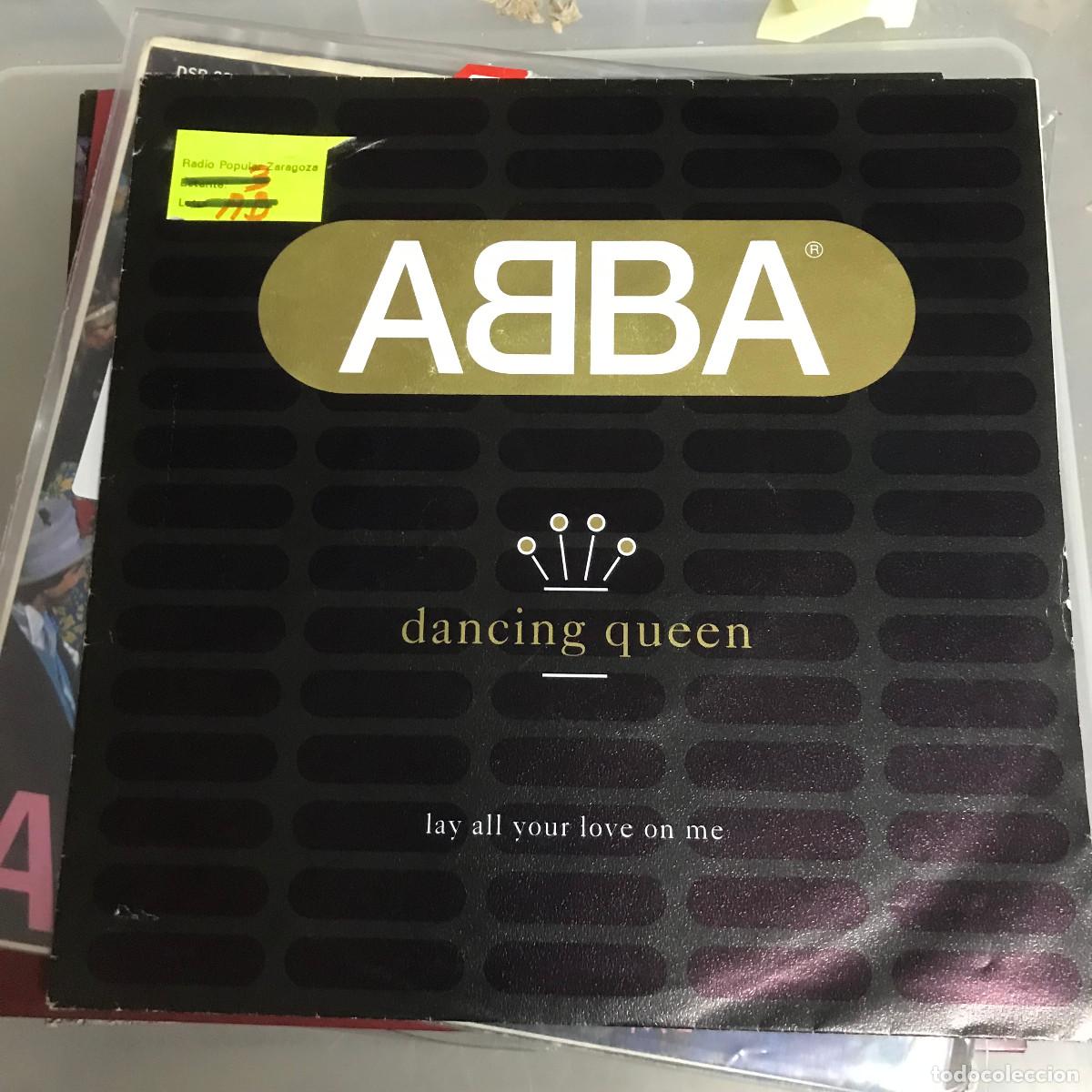 Discos de vinilo: ABBA - DANCING QUEEN - 7&rdquo; SINGLE POLYDOR ALEMANIA 1992 - Foto 1