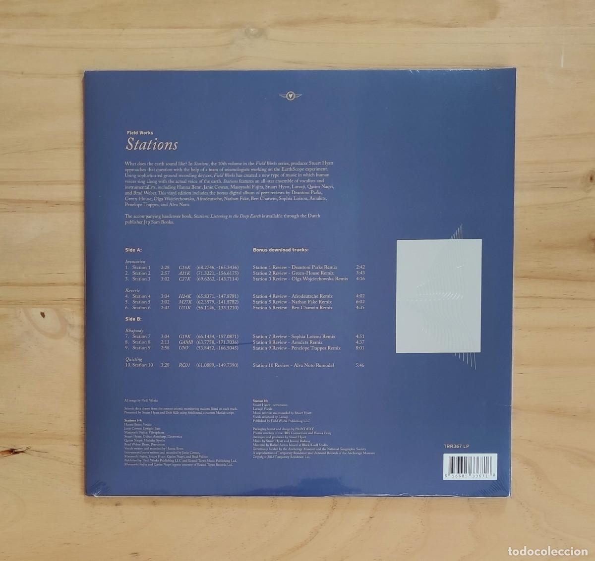 Discos de vinilo: Field Works - Stations (2022) LP Nuevo - Foto 2
