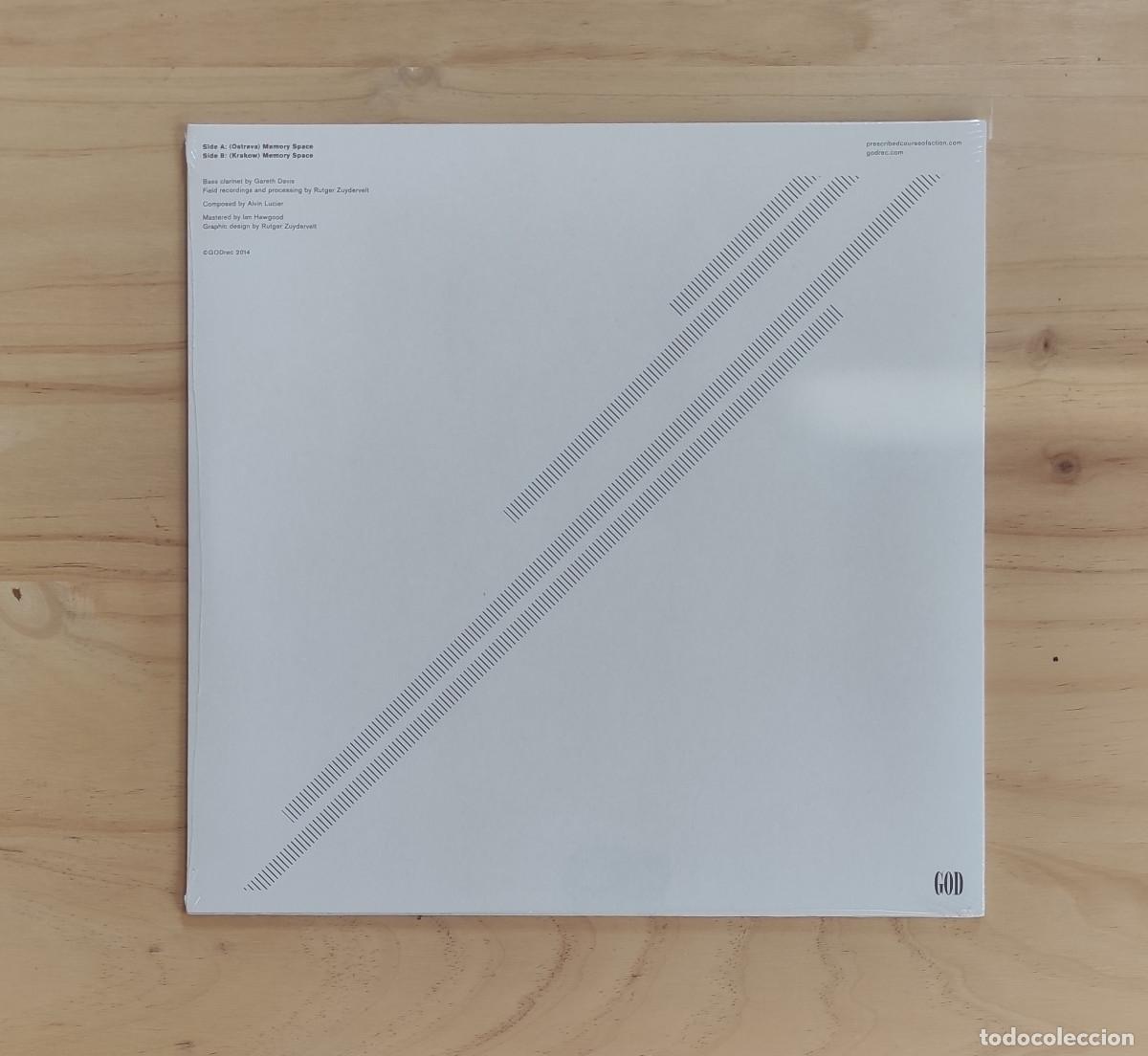 Discos de vinilo: Gareth Davis & Machinefabriek - Lucier; Memory Space (2014) LP Nuevo - Foto 2