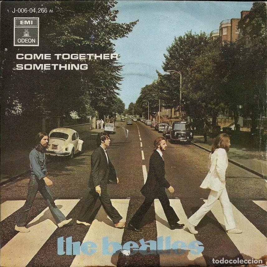 Discos de vinilo: THE BEATLES &middot;&middot;&middot; Come Together / Something - (single) - Foto 1