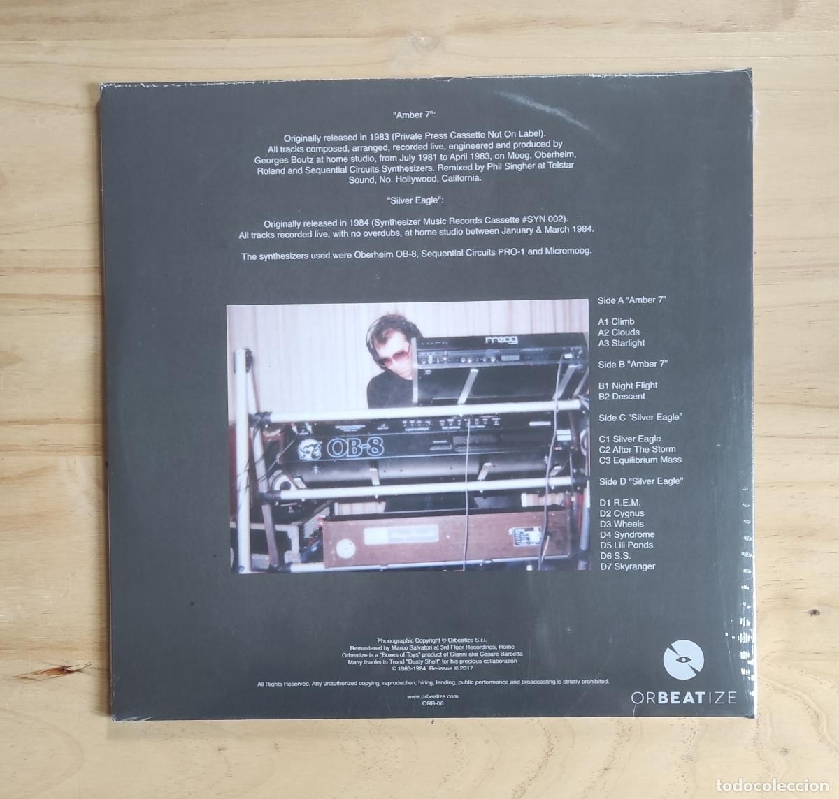 Discos de vinilo: Georges Boutz - Amber 7 / Silver Eagle (2017) 2LP Nuevo - Foto 2