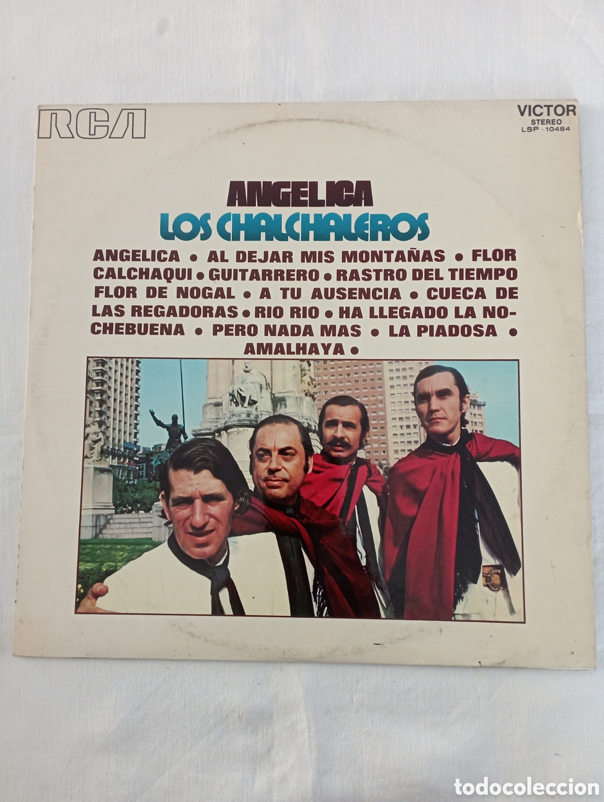 Discos de vinilo: Disco de vinilo ANGELICA LOS CHALCHALEROS - Foto 1