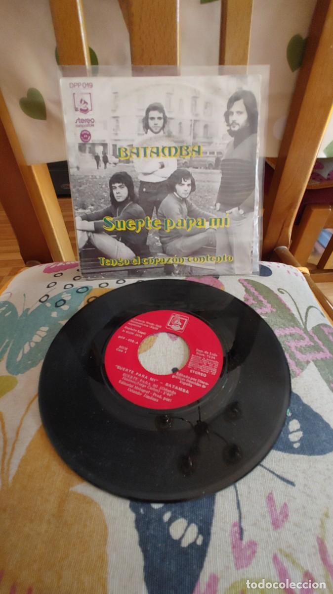 Discos de vinilo: BATAMBA-SINGLE SUERTE PARA MI - Foto 1