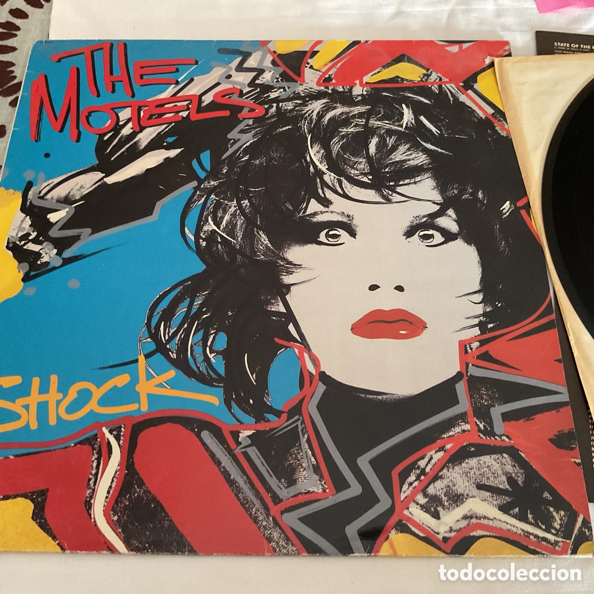 Discos de vinilo: Vinilo The Motels Shock - Foto 1