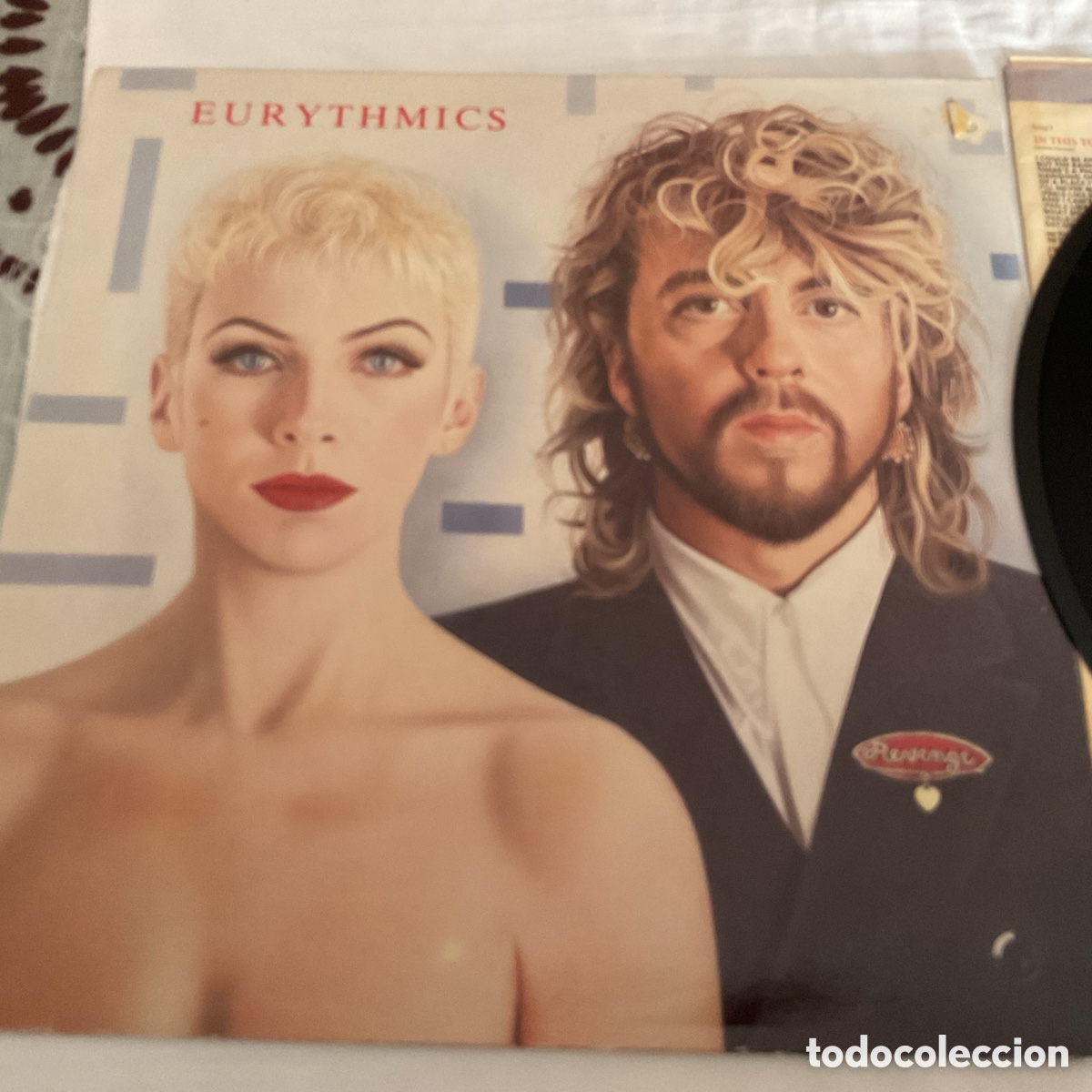 Discos de vinilo: EURYTHMICS Revenge Vinilo - Foto 1