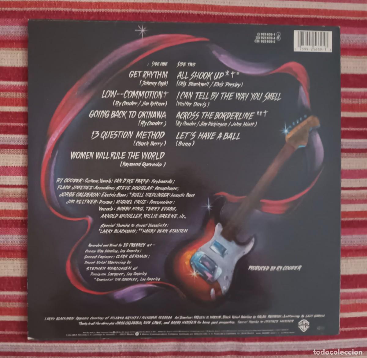 Discos de vinilo: RY COODER - GET RHYTHM - LP - Foto 2
