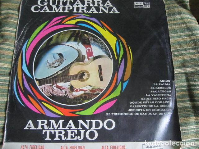 Discos de vinilo: ARMANDO TREJO - GUITARRA CAMPIRANA LP - ORIGINAL MEXICO - AUDIO MEX SIN FECHA - ALTA FIDELIDAD