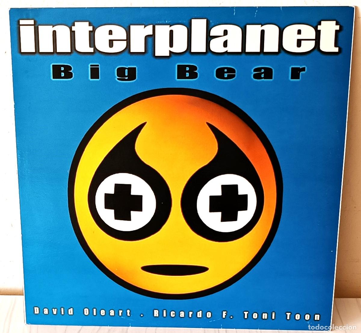 Discos de vinilo: INTERPLANET - BIG BEAR MAXI VALE CYBER - 1998 - Foto 1