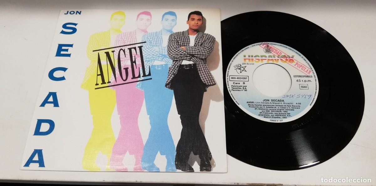 Discos de vinilo: SCO19-Jon Secada - Angel (7&rdquo;, Single, Promo) - Foto 1