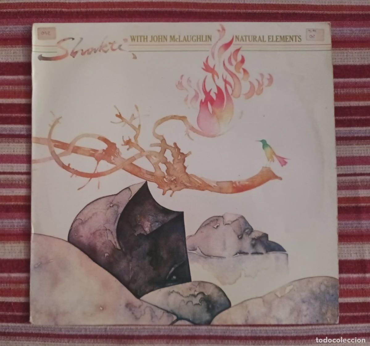 Discos de vinilo: SHAKTI WITH JOHN McLAUGHLIN - NATURAL ELEMENTS - LP - Foto 1