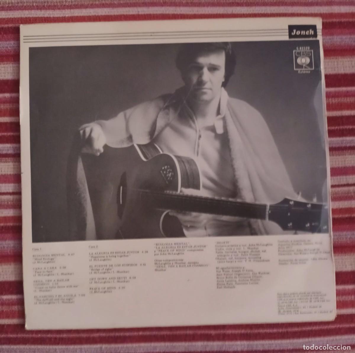 Discos de vinilo: SHAKTI WITH JOHN McLAUGHLIN - NATURAL ELEMENTS - LP - Foto 2
