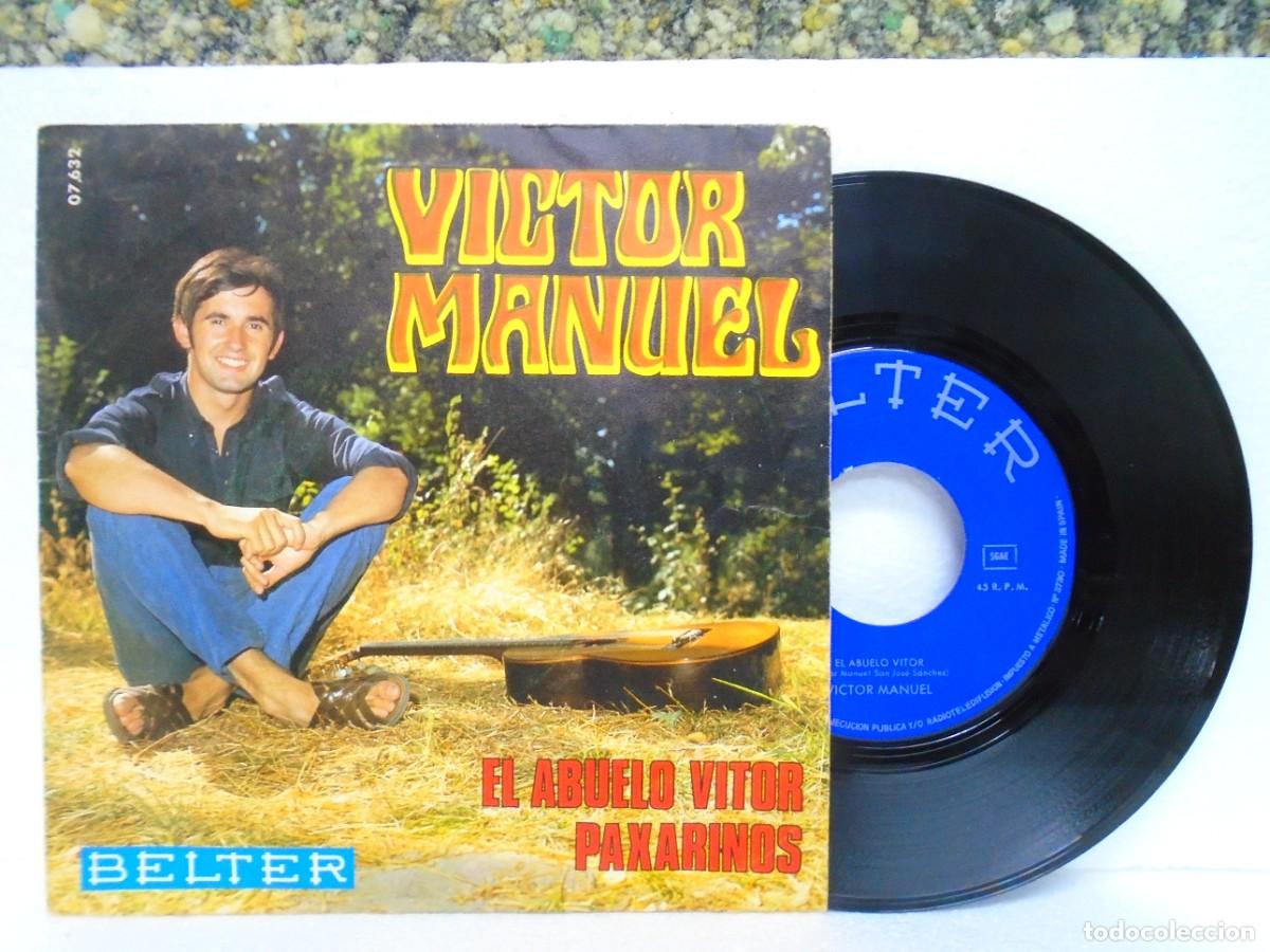 Discos de vinilo: VICTOR MANUEL . SINGLE 1969 - Foto 1