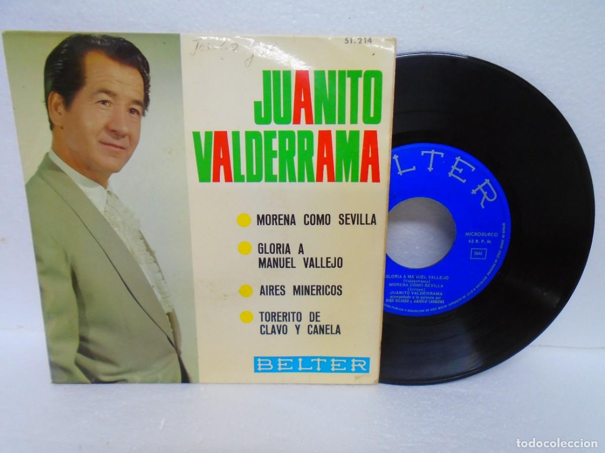 Discos de vinilo: JUANITO VALDERRAMA . SINGLE 1966 - Foto 1