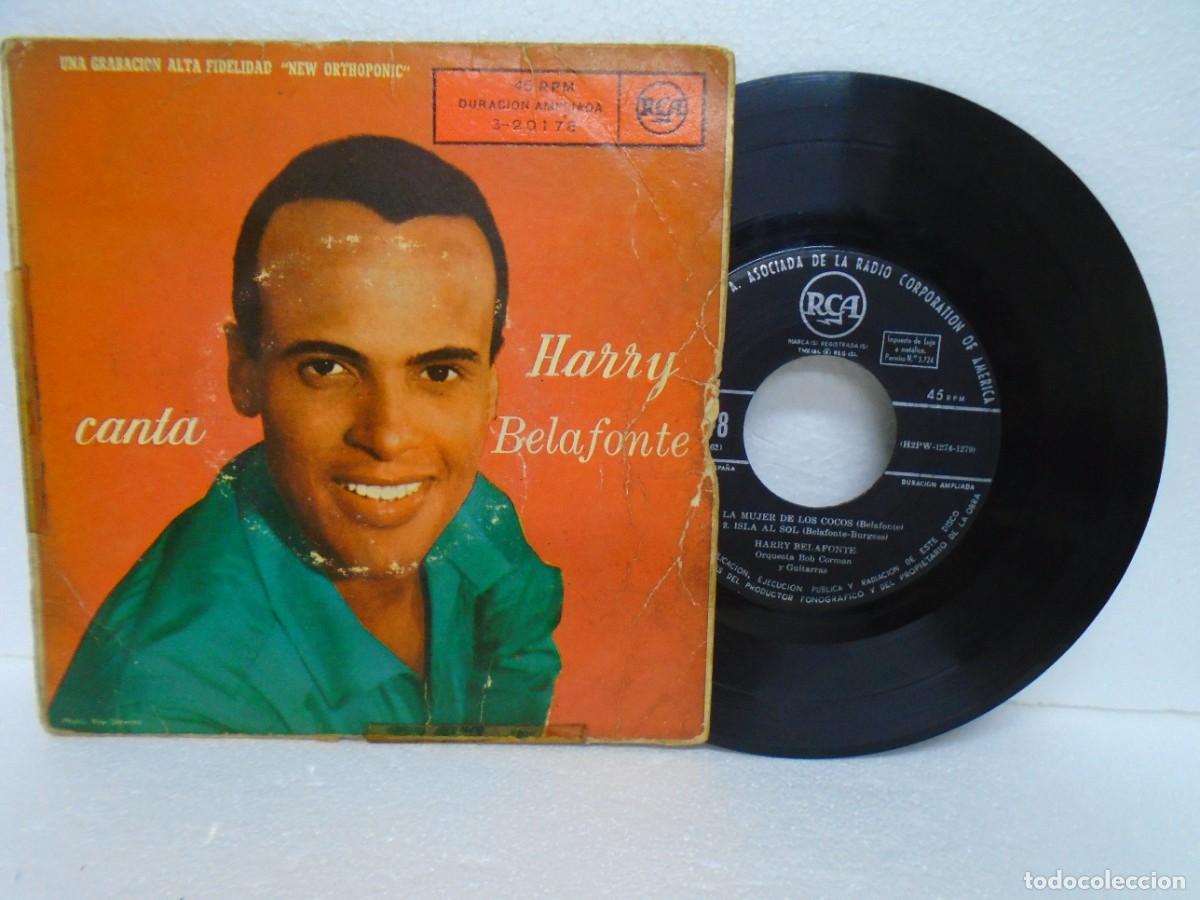 Discos de vinilo: HARRY BELAFONTE . SINGLE A&Ntilde;OS 50. - Foto 1