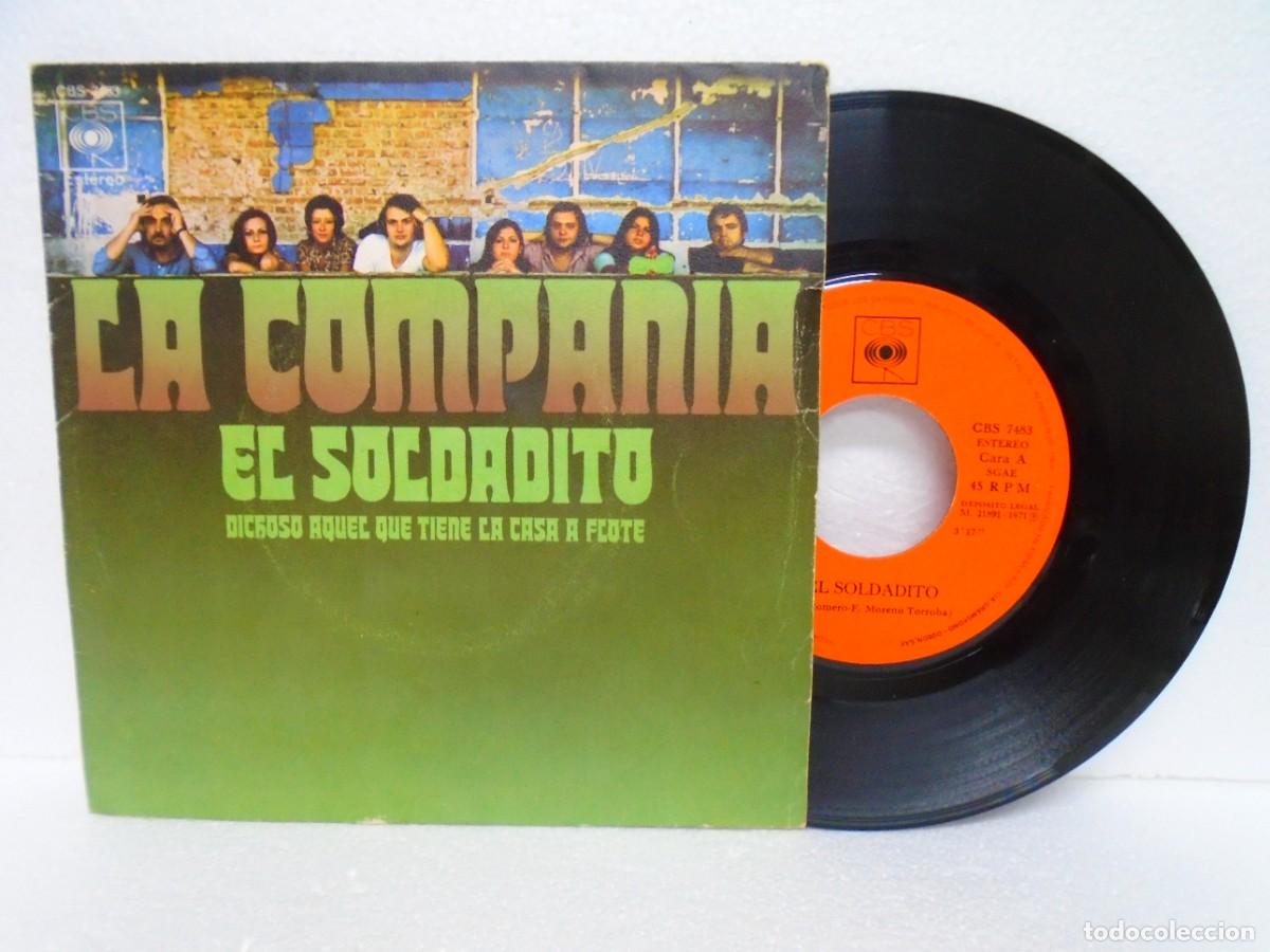 Discos de vinilo: LA COMPA&Ntilde;IA . SINGLE 1971 - Foto 1