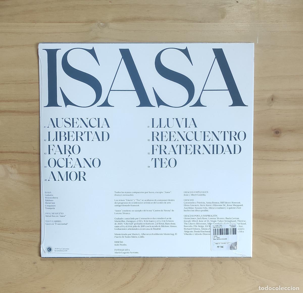 Discos de vinilo: Isasa - Untitled (2021) LP Nuevo - Foto 2