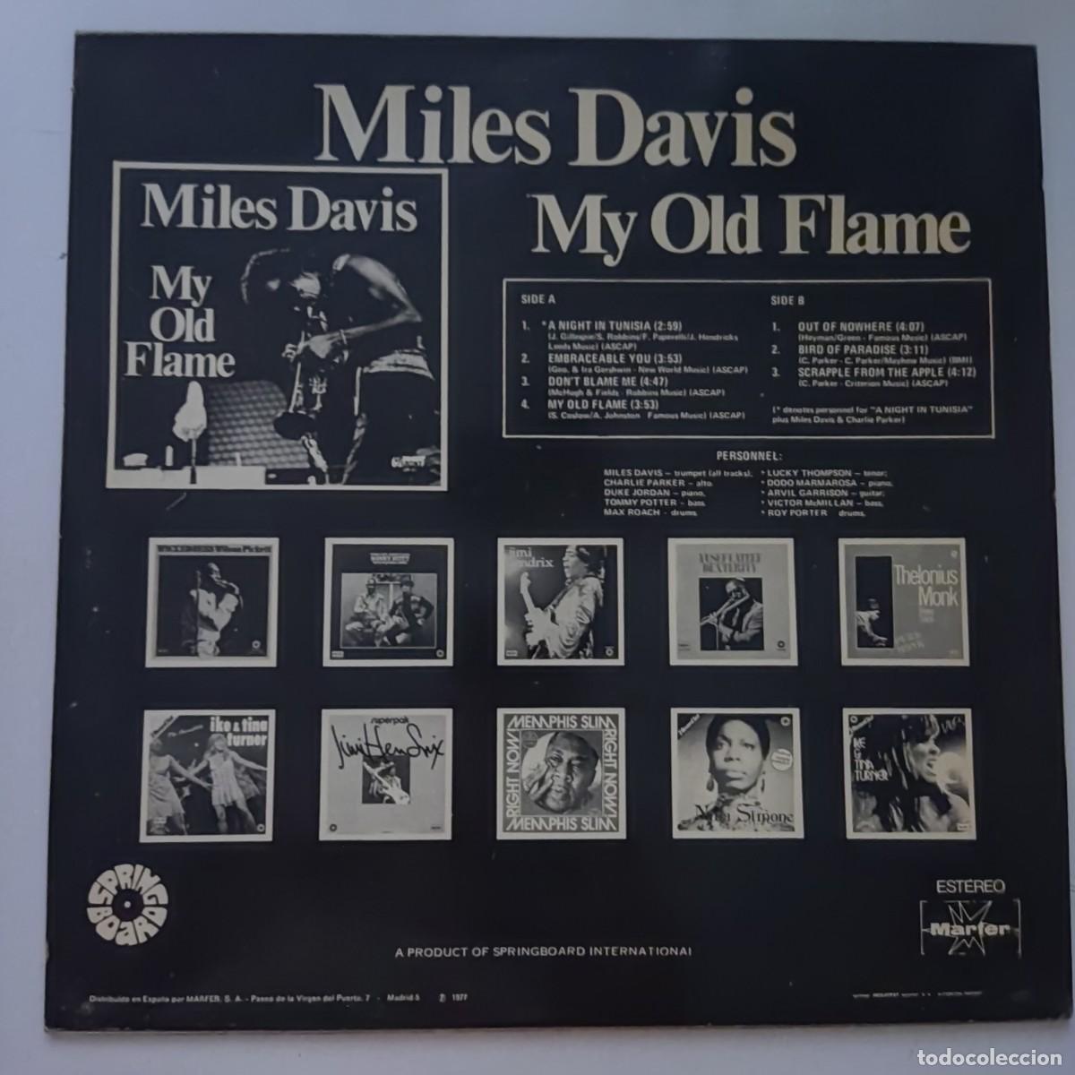 Discos de vinilo: MILES DAVIS My Old Flame - VINILO LP - Foto 2