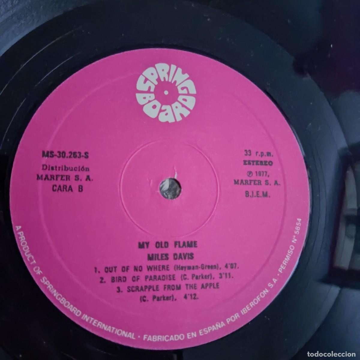 Discos de vinilo: MILES DAVIS My Old Flame - VINILO LP - Foto 4