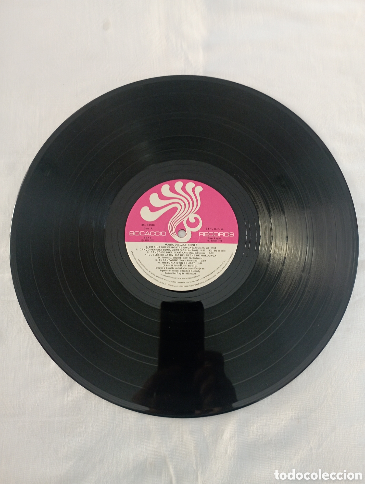 Discos de vinilo: Disco de vinilo Maria del Mar Bonet - Foto 4