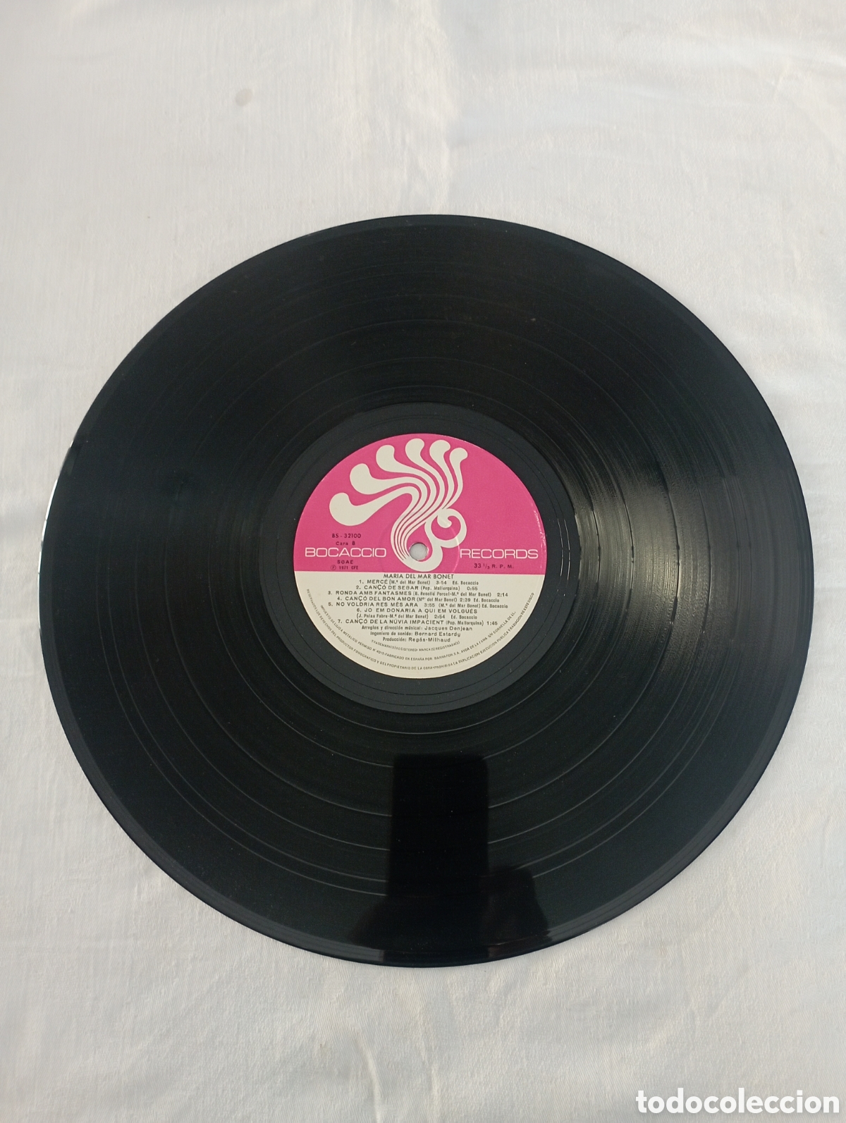 Discos de vinilo: Disco de vinilo Maria del Mar Bonet - Foto 5