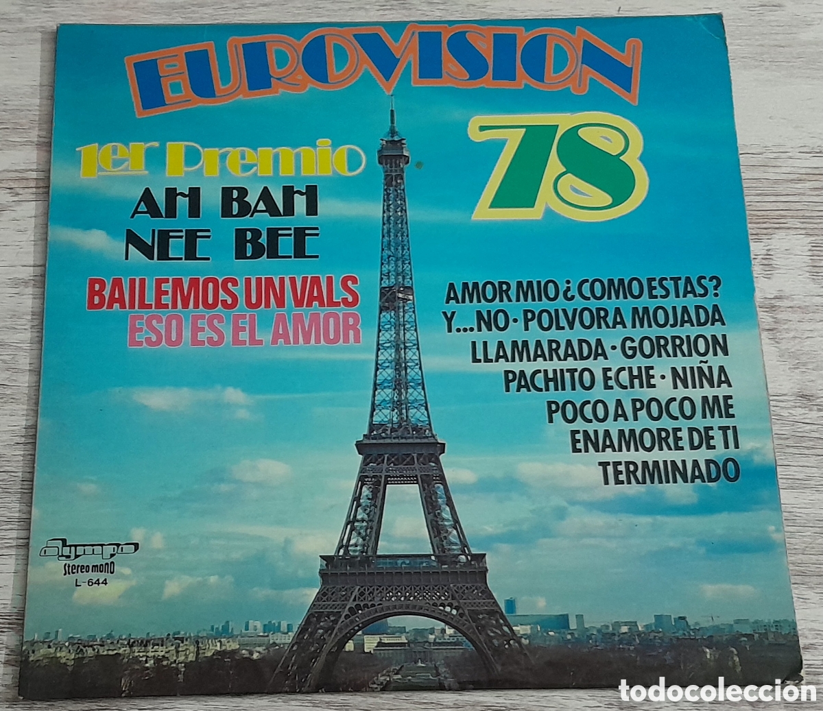 Discos de vinilo: LA BRIGADA - EUROVISION 78 - OLYMPO 1978 - Foto 1