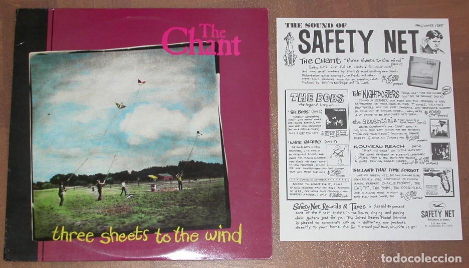 Discos de vinilo: The Chant 33t Three sheets to the wind EX EX - Foto 1