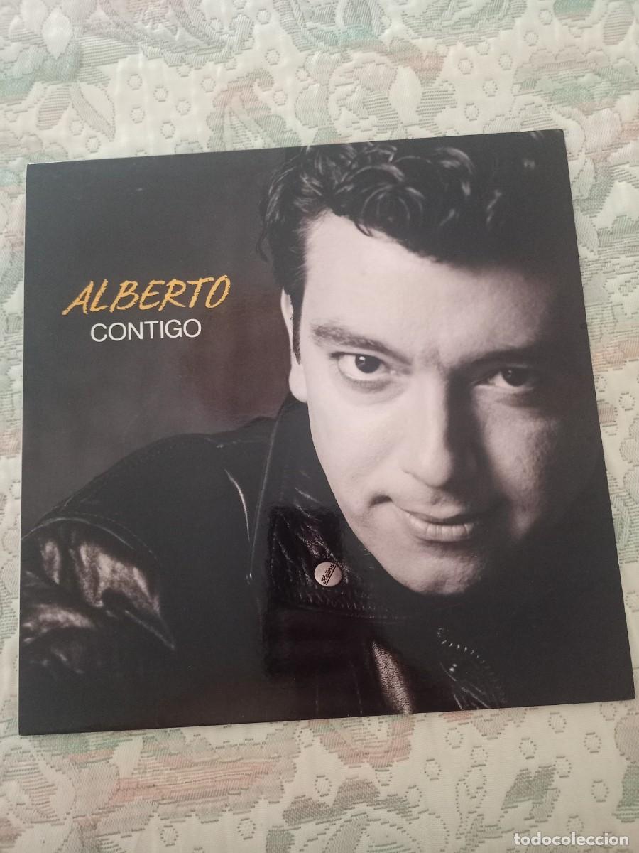Discos de vinilo: VINILO. ALBERTO: CONTIGO - Foto 1