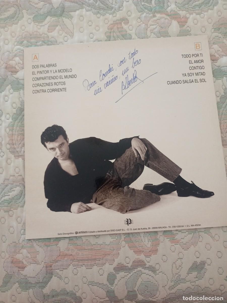 Discos de vinilo: VINILO. ALBERTO: CONTIGO - Foto 2