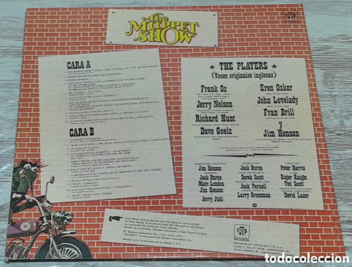 Discos de vinilo: THE MUPPET SHOW - GATEFOLD - PYE RECORDS - Foto 2