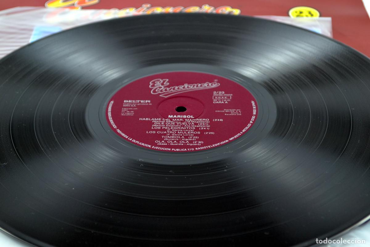 Discos de vinilo: MARISOL (EL CANCIONERO) LP ESPA&Ntilde;A (ADG1) - Foto 4