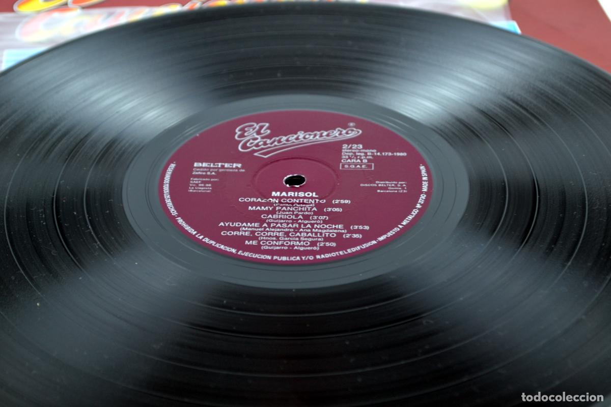Discos de vinilo: MARISOL (EL CANCIONERO) LP ESPA&Ntilde;A (ADG1) - Foto 5