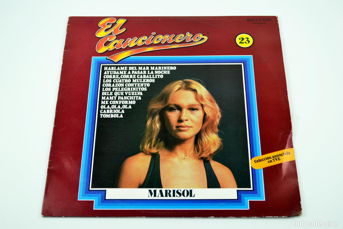 Discos de vinilo: MARISOL (EL CANCIONERO) LP ESPA&Ntilde;A (ADG1) - Foto 1