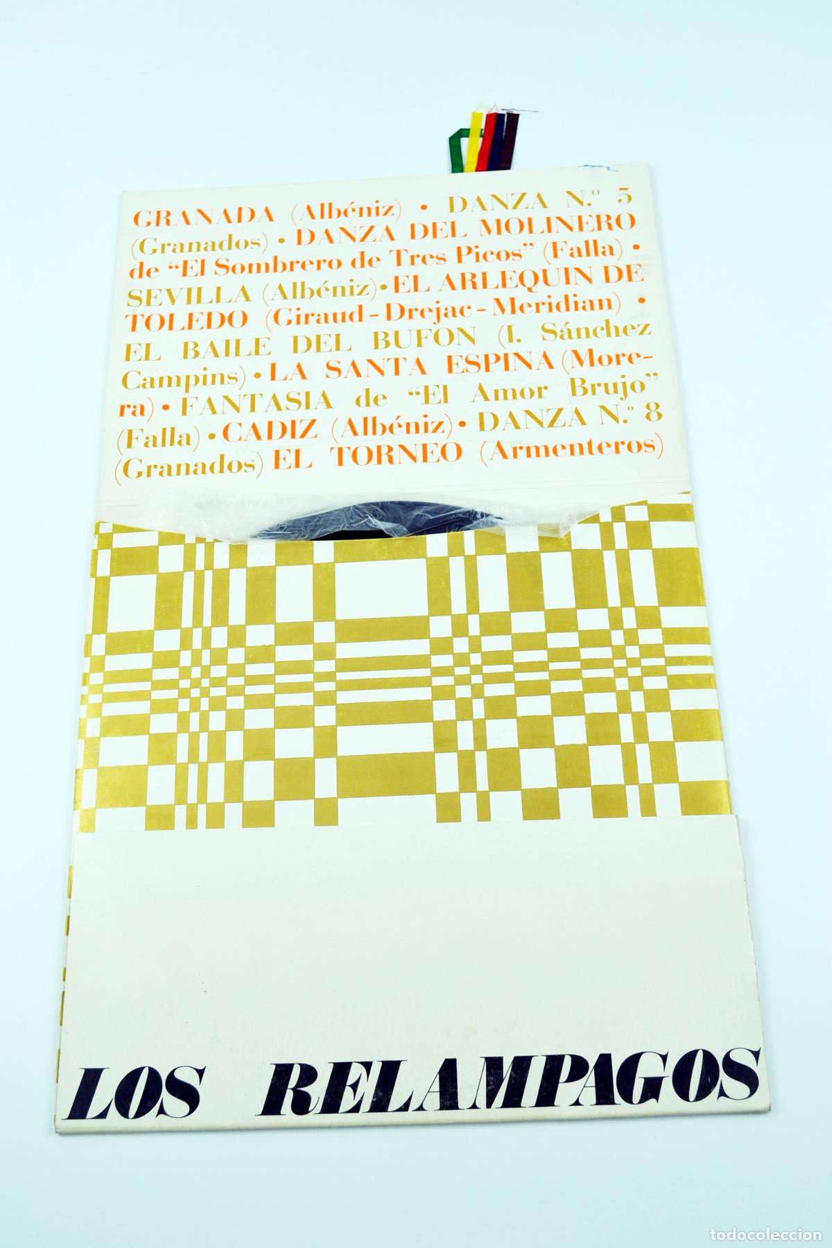 Discos de vinilo: LOS RELAMPAGOS LP ESPA&Ntilde;A (ADG1) - Foto 2