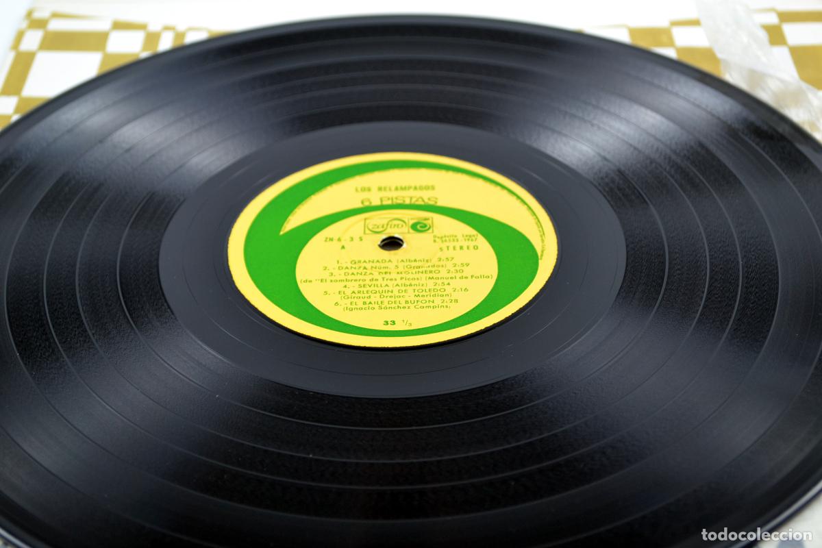 Discos de vinilo: LOS RELAMPAGOS LP ESPA&Ntilde;A (ADG1) - Foto 3
