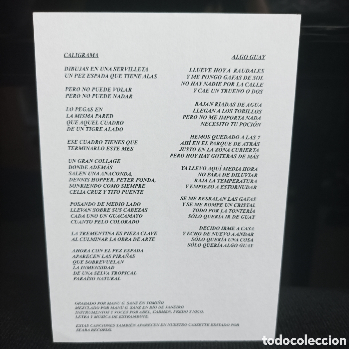 Discos de vinilo: Estrambote - Estrambote 2015 - Foto 3