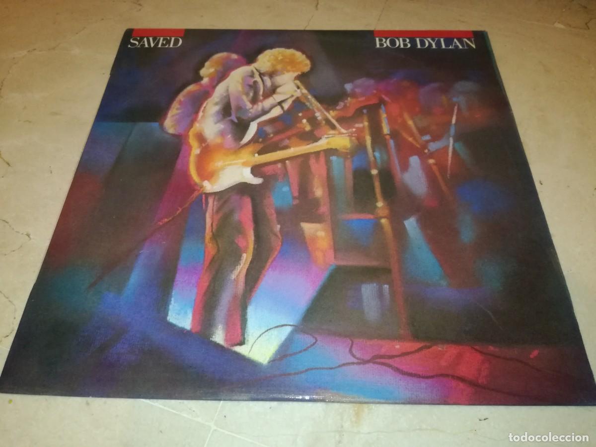 Discos de vinilo: BOB DYLAN-SAVED-ORIGINAL ESPA&Ntilde;OL 1980