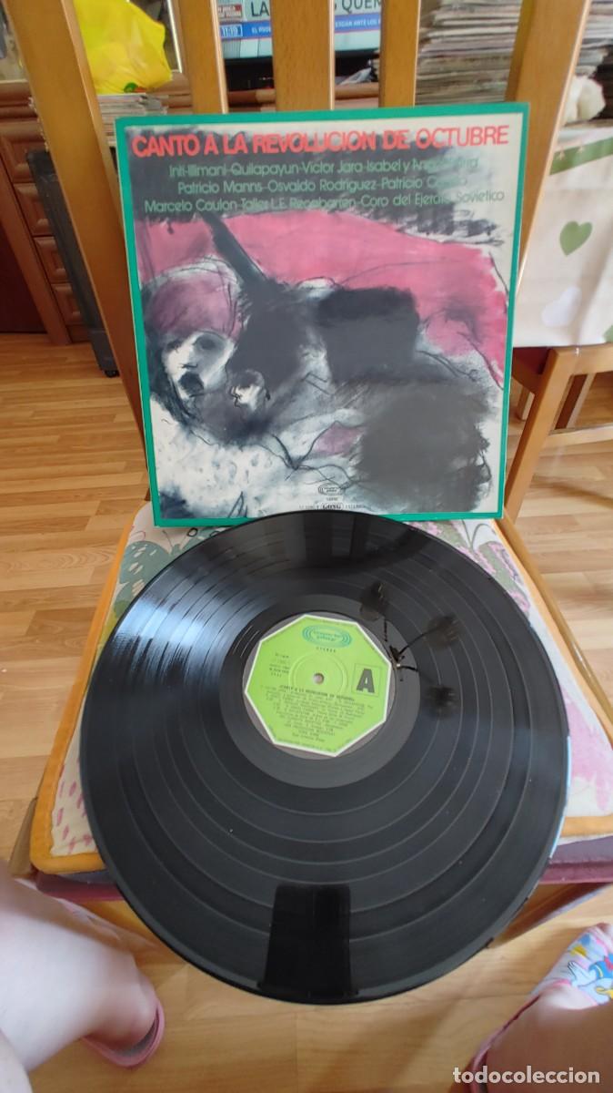 Discos de vinilo: CANTO A LA REVOLUCION DE OCTUBRE-LP GATEFOLD - Foto 1