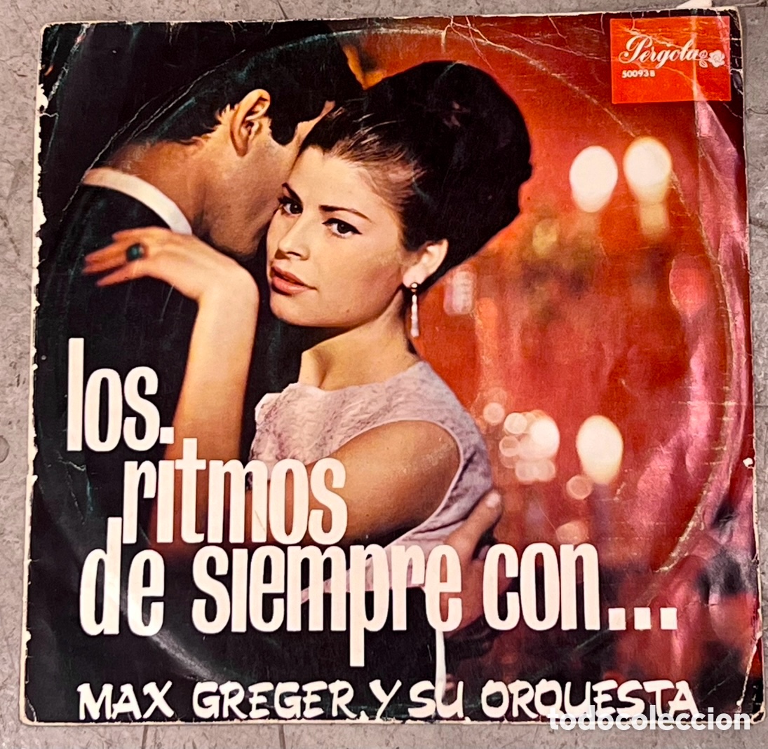 Discos de vinilo: Disco Vinilo LP. Max Greger y su Orquesta. &ldquo;Los Ritmos de siempre con&hellip;&rdquo;. 1966. - Foto 1