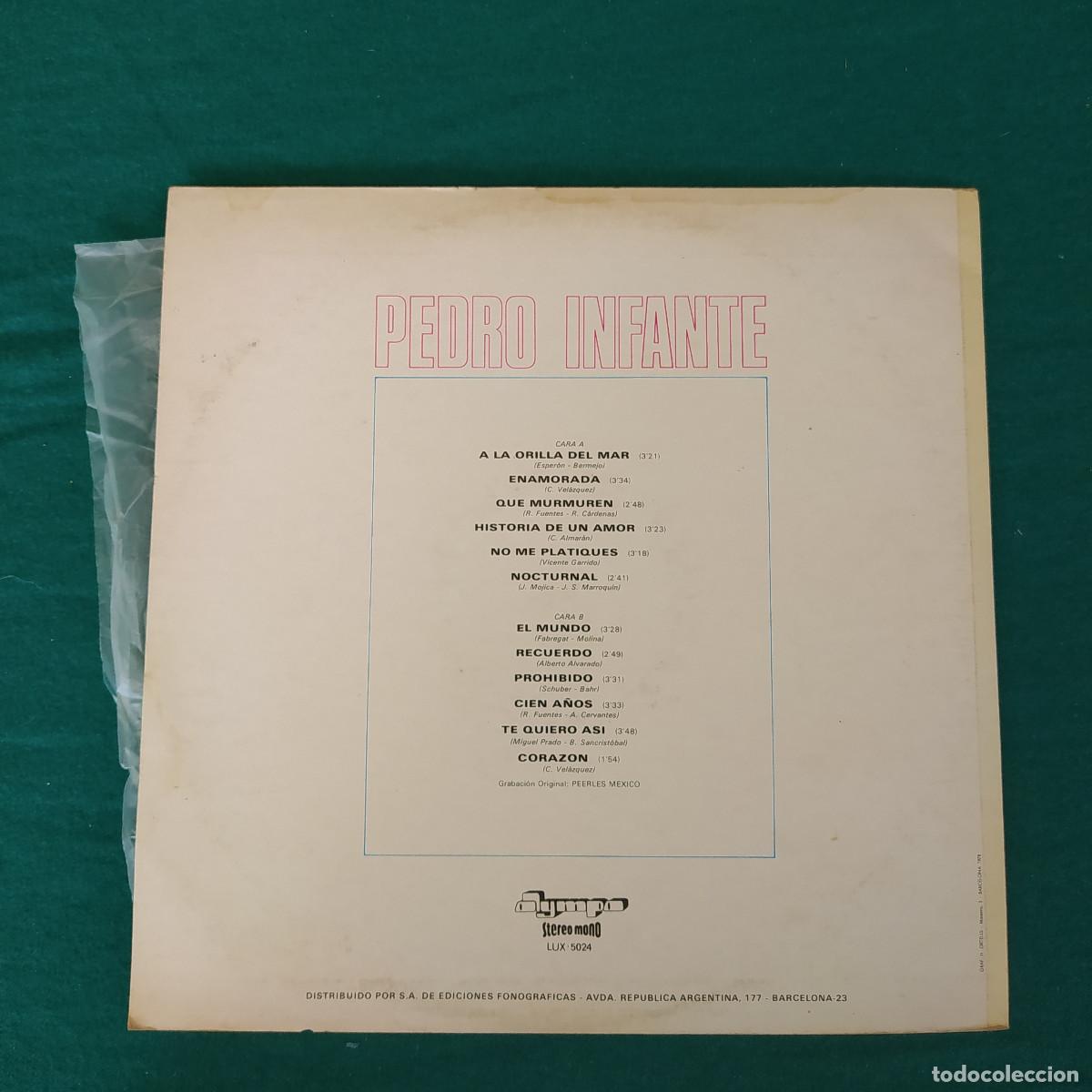 Discos de vinilo: Pedro Infante &ndash; Pedro Infante - Foto 2