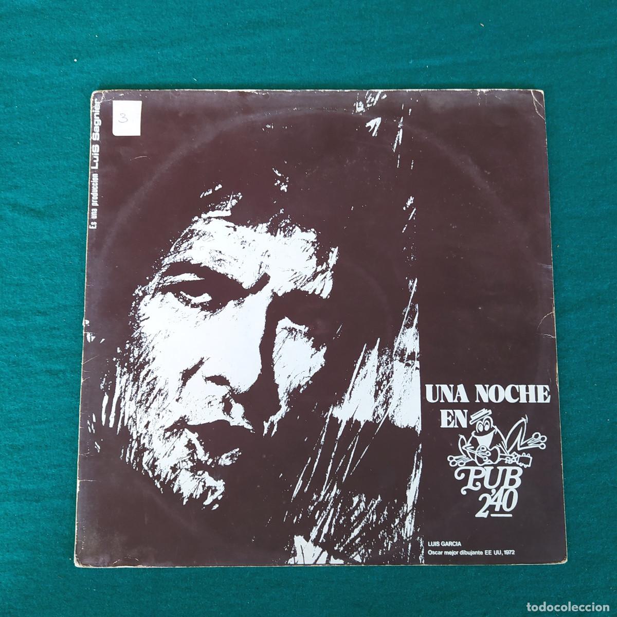 Discos de vinilo: Luis Sagnier &ndash; Una Noche En Pub 240 - Foto 1