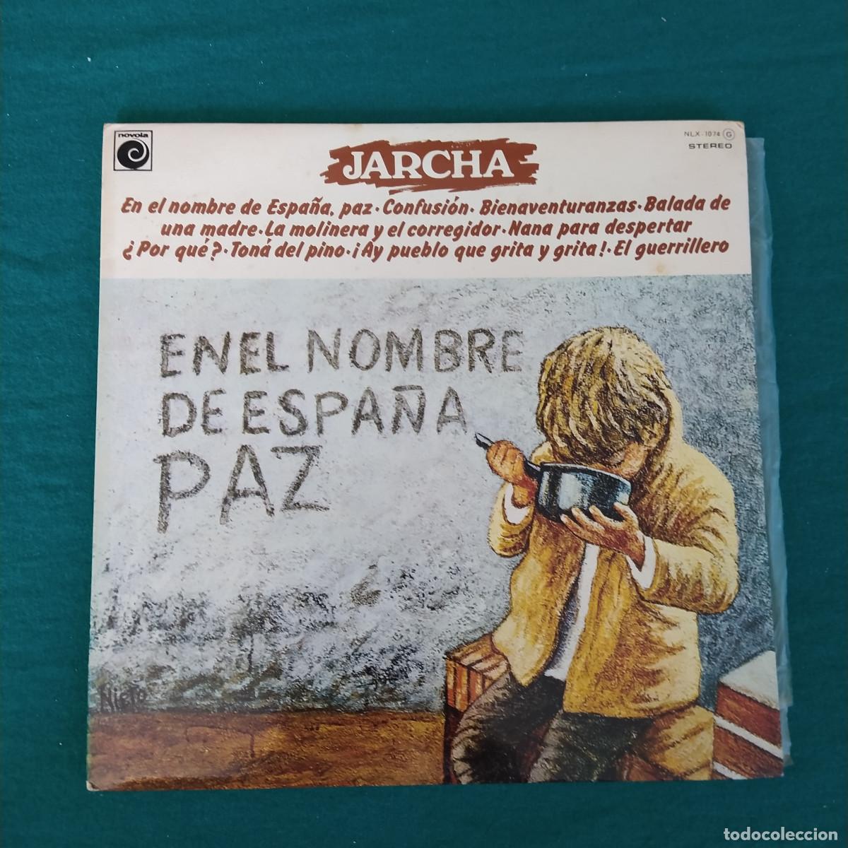Discos de vinilo: Jarcha &ndash; En El Nombre De Espa&ntilde;a, Paz - Foto 1
