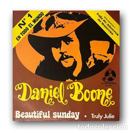 Discos de vinilo: Daniel Boone &ndash; Beautiful Sunday Single 7&rdquo; - Foto 1