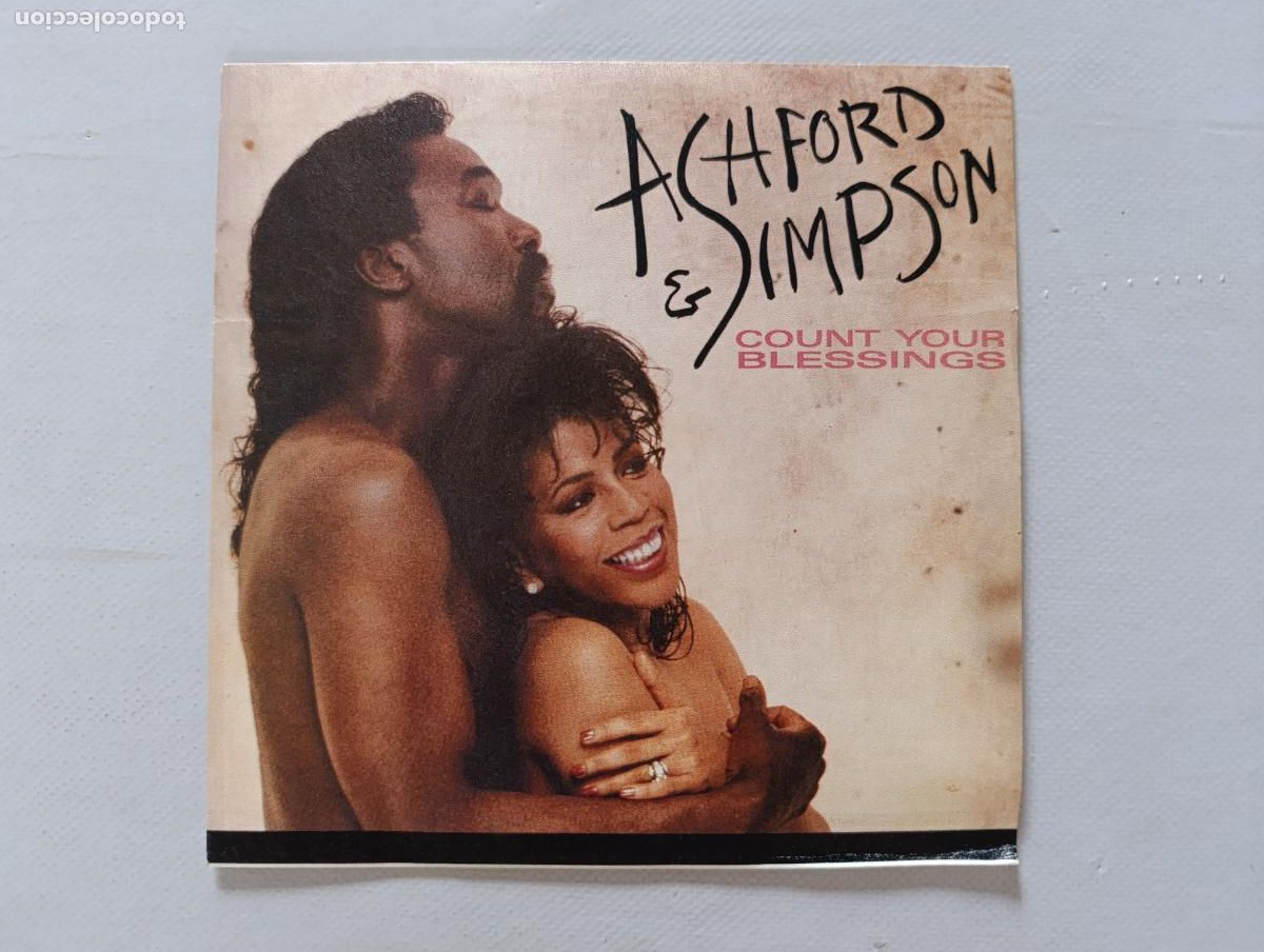 Discos de vinilo: SINGLE ASHFORD & SIMPSON - COUNT YOUR BLESSINGS / SIDE EFFECT - DISCO VINILO (D2) - Foto 1
