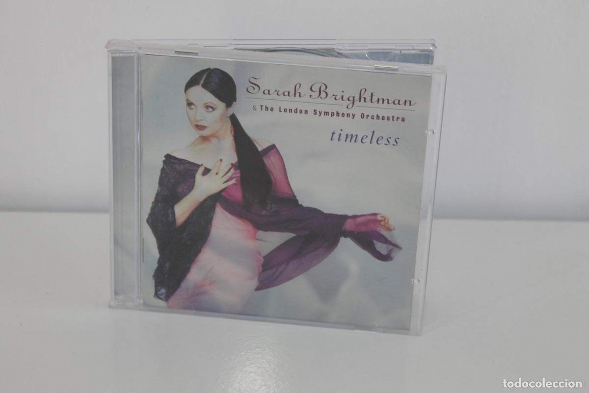 Discos de vinilo: SARA BRIGHTMAN TIMELESS LONDON SYMPHONY ORCHESTRA CD - Foto 1