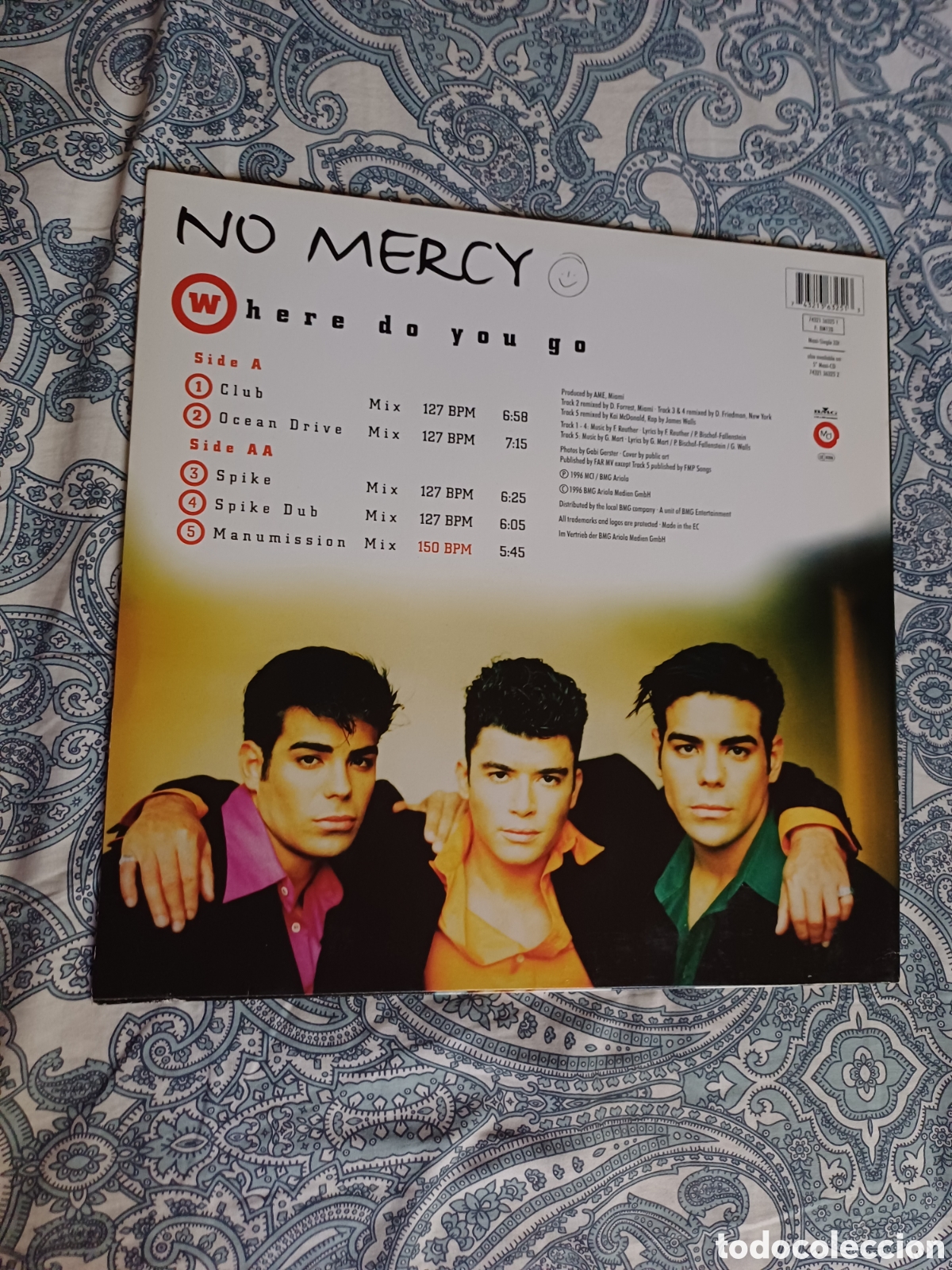 Discos de vinilo: No Mercy Where do you go Vinilo - Foto 2