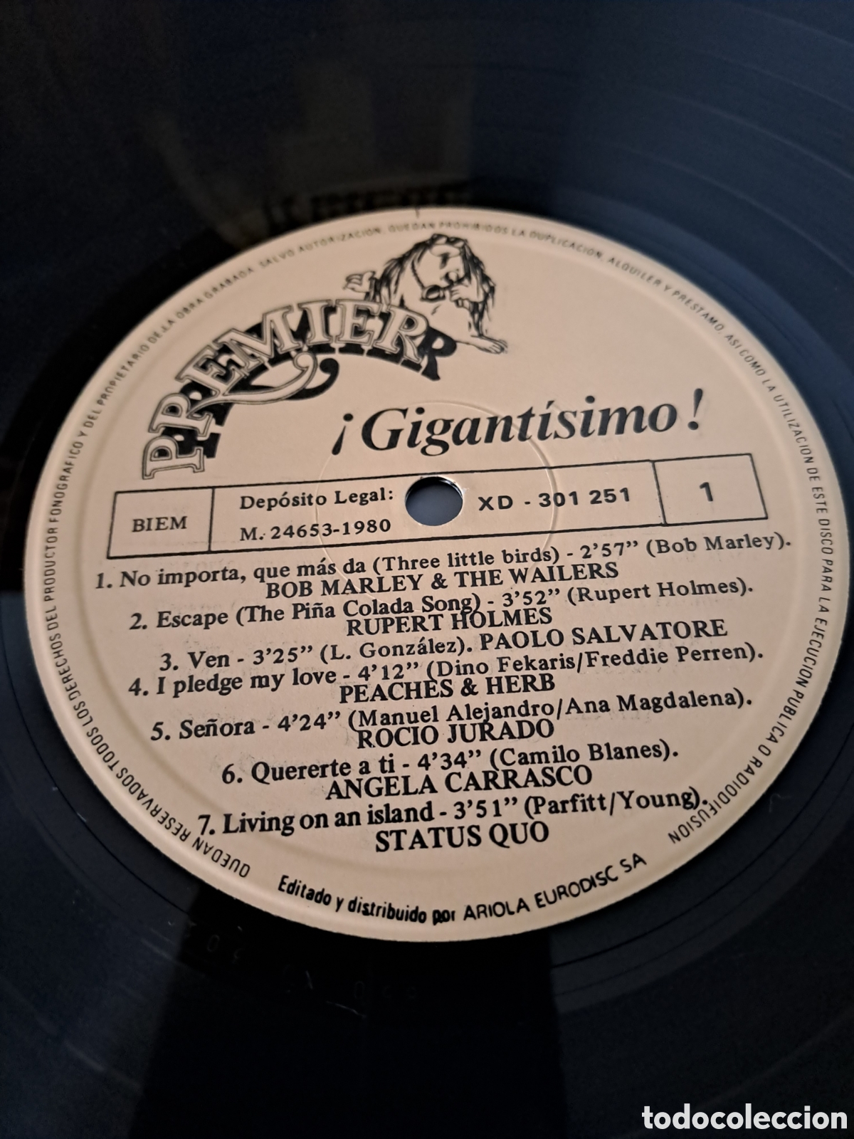 Discos de vinilo: &iexcl;&iexcl;Gigant&iacute;simo!! : Premier &nbsp;&lrm;&ndash; XD 300 252 : 2 &times; Vinyl, LP, Compilation,&nbsp;Gatefold. 2LP. B.5 - Foto 4