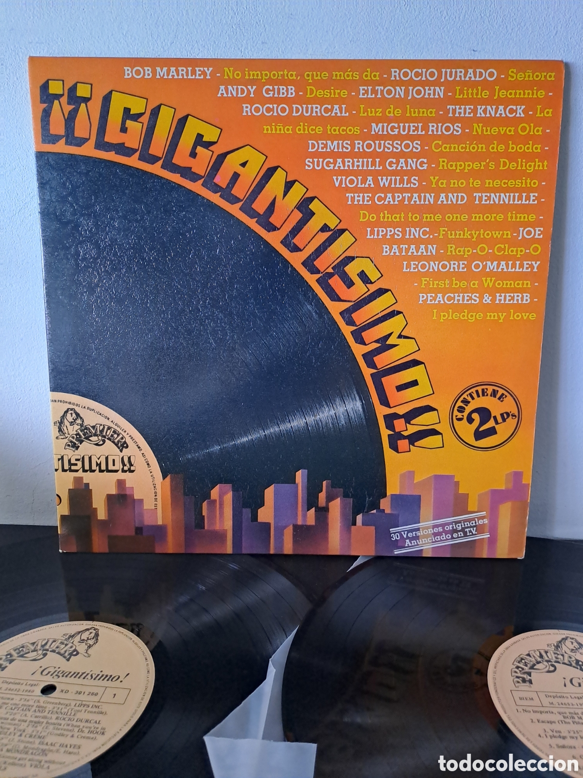Discos de vinilo: &iexcl;&iexcl;Gigant&iacute;simo!! : Premier &nbsp;&lrm;&ndash; XD 300 252 : 2 &times; Vinyl, LP, Compilation,&nbsp;Gatefold. 2LP. B.5 - Foto 1