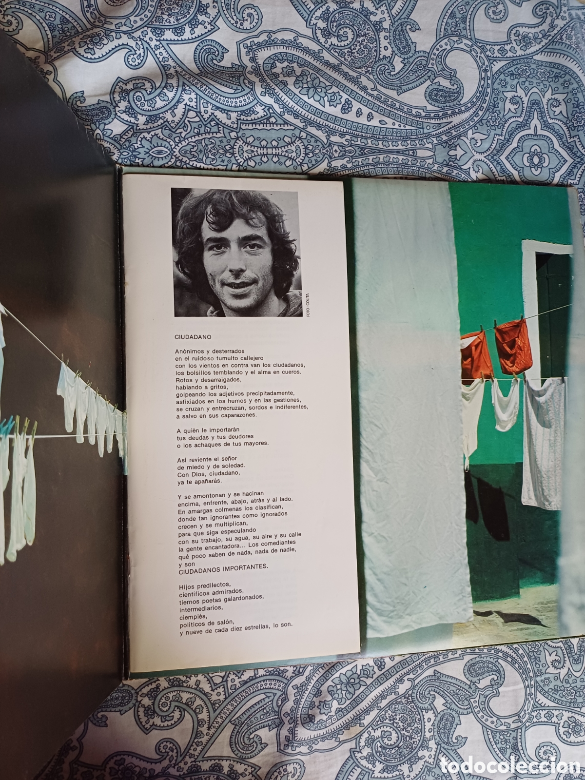 Discos de vinilo: Joan Manuel Serrat 1978 Vinilo LP - Foto 3